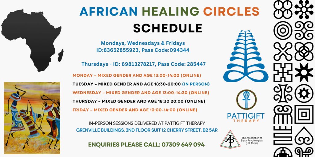 Flyer Healing Circles